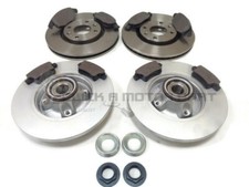 PEUGEOT 5008 1.6 HDi VTi FRONT & REAR BRAKE DISCS AND PADS SET (283mm FRONT)