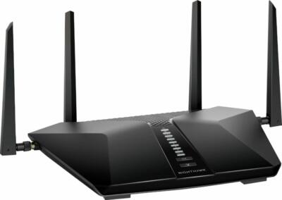 NETGEAR Nighthawk AX5400 Wi-Fi 6 Router - Black RAX50-100NAS