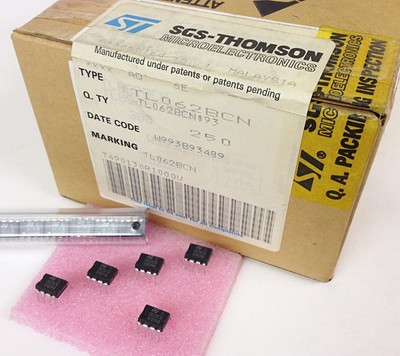 10 pieces TL062BCN LOW POWER J-FET DUAL OP AMP TL062 DIP8 NEW ~