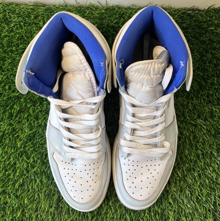 Nike Air Jordan 1 Retro High Zoom White Racer Blue Size 11