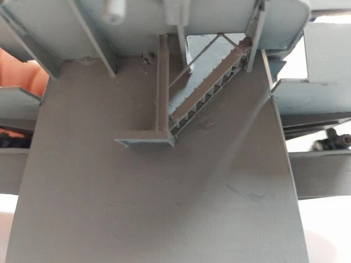 Gefechtsmast Admiral Graf Spee 1:100 fertig gebaut - Bild 10 von 11