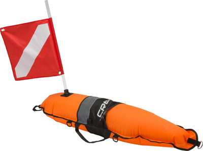 Inflatable Float Signal Board for Freediving, Scuba Diving, Dive Flag, Hi-Visibi
