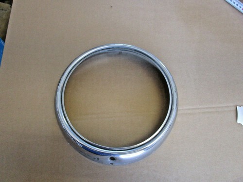 Oldtimer VW Fiat Mercedes Chrom Scheinwerfer Lampenring Zierring ca.240mm