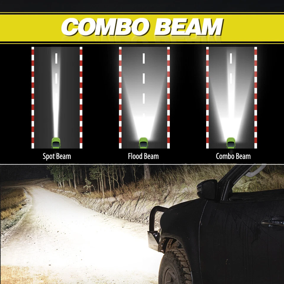 Barra de luz de trabajo LED súper delgada de 30 pulgadas lámpara de conducción todoterreno de punto de inundación de una fila Foto 4 de 4