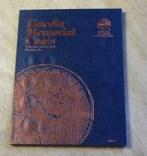 Whitman Lincoln Memorial Cents 1959-1998 Coin Album #9000