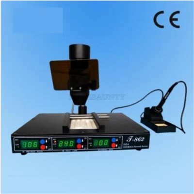 Irda Welder Infrared Rework Station Smt Smd Bga T862 110V//220V New wh