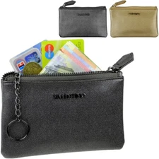Valentino Women's Key Case Card Wallet Credit Card Holder Key Pouch Large