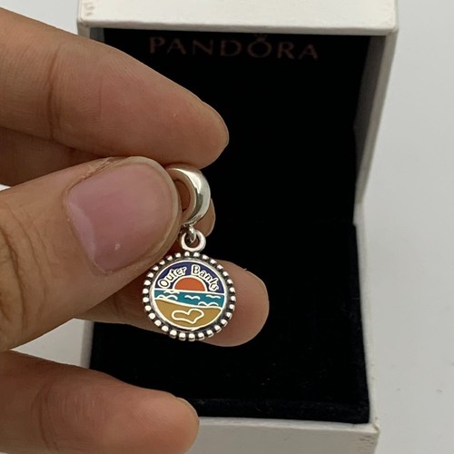 Pandora Outer Banks Exclusive Dangle Charm North Carolina Beach Travel Vacation