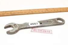 Indestro 5/8"x9/16 12 Point 6" Long SAE Steel Combination Wrench USA Vintage