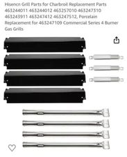 Hisencn Grill Replacement Parts For Charbroil And Ken more Grills