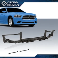 Upper Radiator Support Black Upper Tie Bar 11-14 Fit For 2011-2014 Dodge Charger