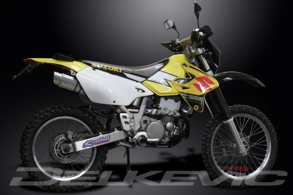 Suzuki DRZ400S 20-24 DRZ400SM 05-24 полный выхлоп 8 дюймов круглый глушитель из нержавеющей стали - Изображение 4 из 4