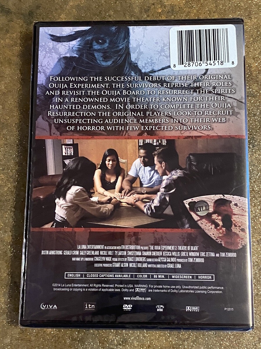 THE OUIJA RESURRECTION, OUIJA EXPERIMENT 2, (Dvd, 2014) | eBay
