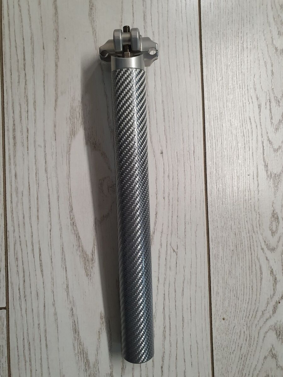 WR Compositi Silver Carbon Seatpost 30mm | eBay WR Compositi Silver Carbon Seatpost 30mm | eBay