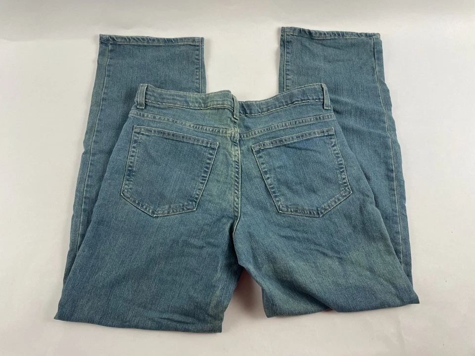 Pantalones de mezclilla Sonoma Jeans para niño talla 18 azul pierna recta The Everyday Jean Foto 2 de 4