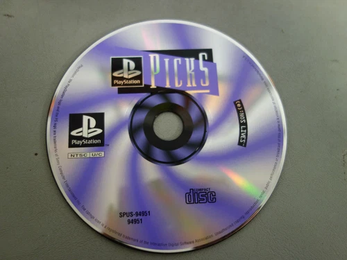 Playstation Picks Demo Disk CD PS1 PSX DISC ONLY 