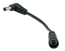 Right Angle Dongle Converter for 5.5 x 2.5mm Power Connector - LD525