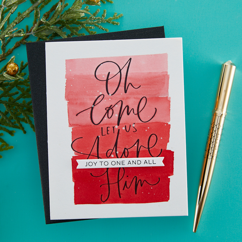Spellbinders Let Us Adore Him Press Plate 1pc : More BetterPress Christmas Coll - Picture 4 of 6