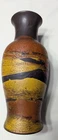 Royal Haeger Vintage Earth Wrap Pottery Vase MCM Multi-Color 10 1/4 Inch Tall