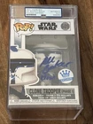 Dee Bradley Baker Signed/Insc Funko Pop! Star Wars Clone Trooper #689 PSA Auth