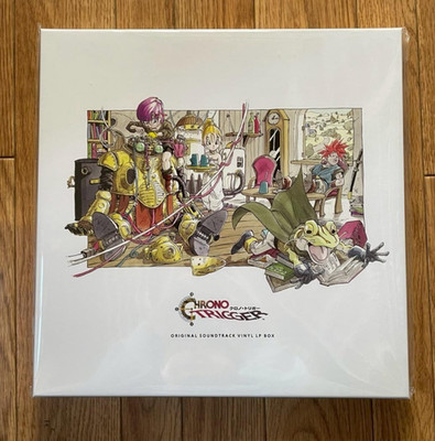 Yasunori Mitsuda CHRONO TRIGGER Original Soundtrack Vinyl LP Box