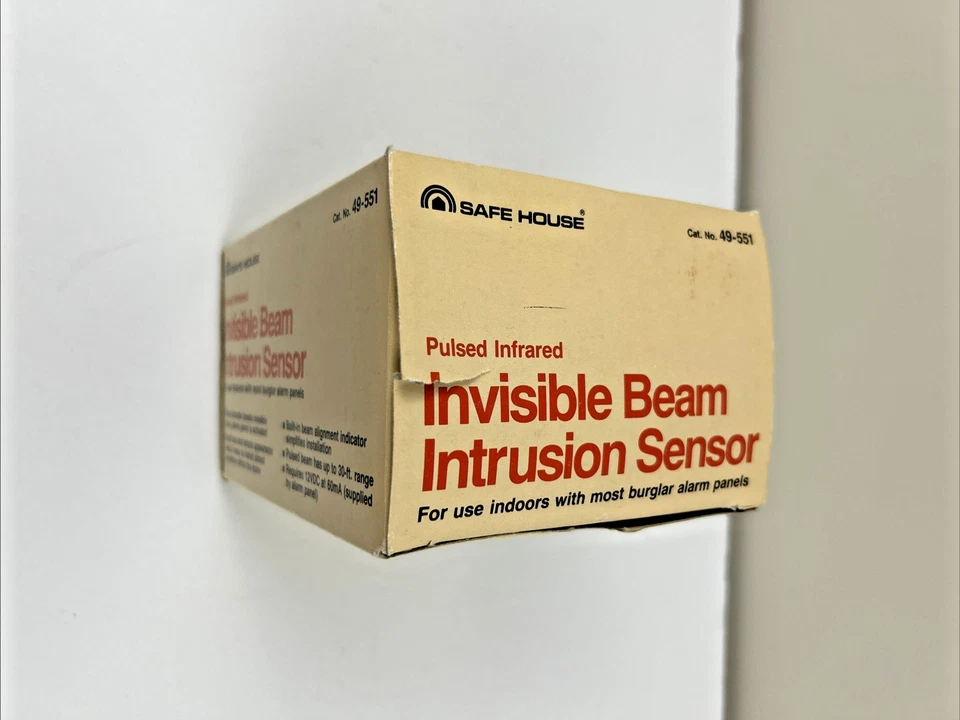 NOS NEW RADIO SHACK Pulsed Infrared Invisible Beam Intrusion Sensor 49-551 - Image 2 of 4