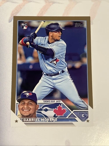 2023 Topps Series 1 Gabriel Moreno Rookie RC Gold Parallel 0352/2023 #169 SP