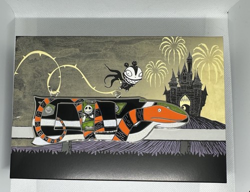Disney Nightmare In Disneyland Pin Event NBC MONORAIL JUMBO LE 350 Christmas - Picture 6 of 9