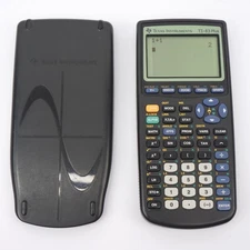 Texas Instruments TI-83 Plus Graphing Calculator w/ Cover - Faint Line on Screen