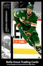 2021-22 Upper Deck Jordan Greenway #89 Minnesota Wild NHL Hockey