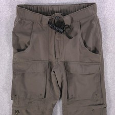 Boy Scouts America BSA Uniform Green Convertible Belted Pants Mens XS 26-28x33 