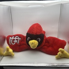 St. Louis Cardinals SGA Plush Embroidered Logo Red Bird Hat 4/21/24 Fredbird