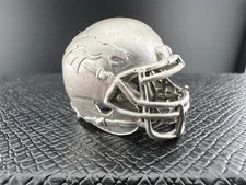 Postal Pours  .925 Silver Broncos Pro Helmet 23G “Super Detailed”!!!