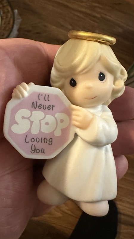 Precious Moments:  I'll Never Stop Loving You (3.2") Mini Figurine