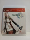 Final Fantasy XIII (Sony Playstation 3) PS3 game & case Greatest Hits tested
