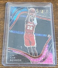 Cam Reddish 2021 Panini Select Courtside Cosmic Prizm #298 Atlanta Hawks