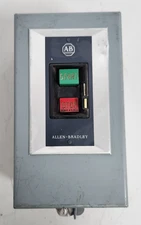 😎 NEW ALLEN BRADLEY SIZE 0 MANUAL MOTOR STARTER 230/460 VAC 3 PHASE 609-AAW