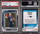 2024 DONRUSS OPTIC DRAKE MAYE RC # 229 PSA 9 MINT PATRIOTS
