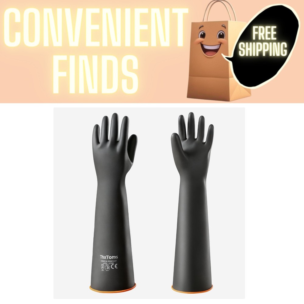 Chemical Resistant Heavy Duty Puncture Proof Gloves for Protection