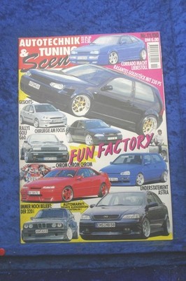 Autotechnik & Tuning Scene 11/00 VW Corrado Golf G60 Audi A4 Calibra Astra BMW 3