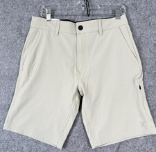 Hurley Trek Hybrid Shorts Mens 30 Light Gray Stretch Performance Waistband NWT