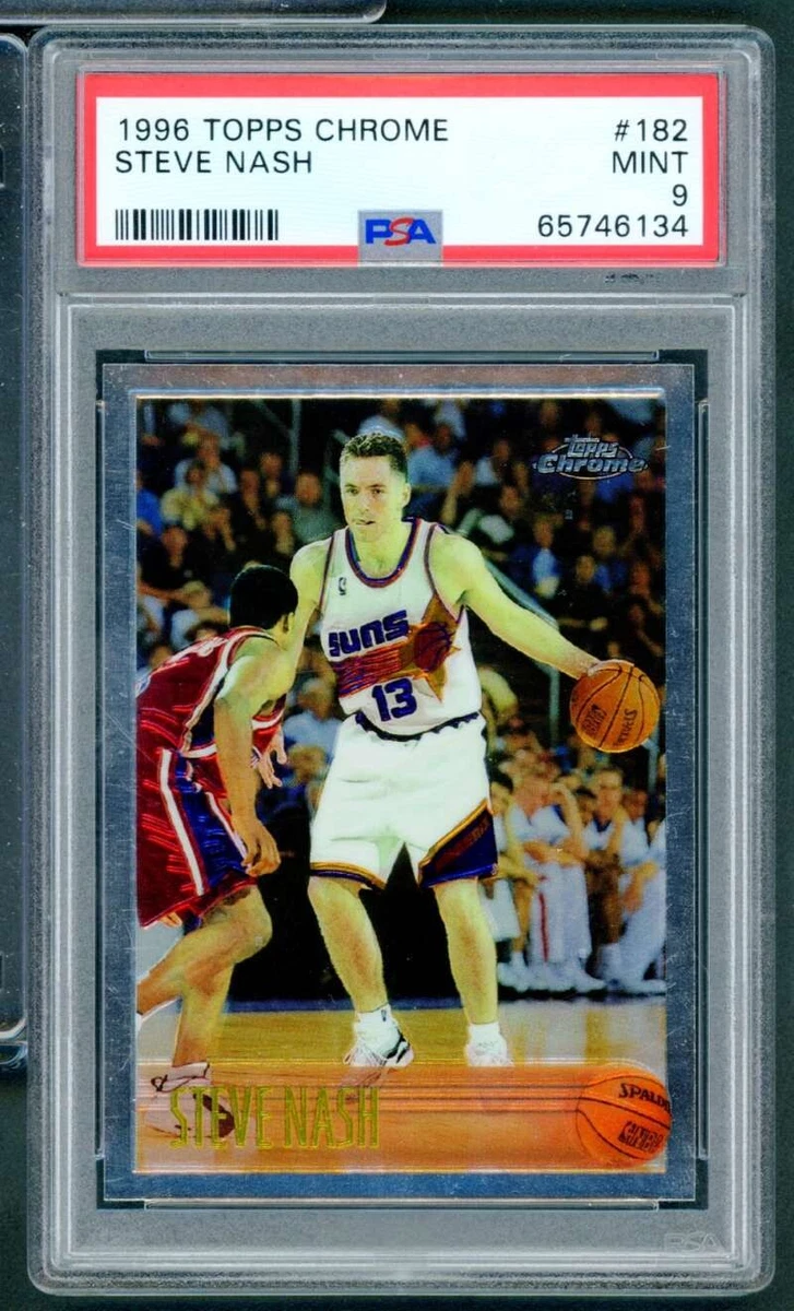 25+ Topps Chrome Steve Nash 1996-97 #182 for sale | Updated Oct 2026