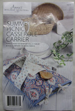 Letnia piknikowa zapiekanka Carrier Annie's Holiday Quilters Club Pikowanie Zestaw rzemieślniczy