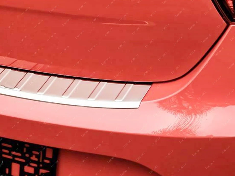 Per SEAT IBIZA 2012 AL 2017 Cromato Protezione Paraurti (Brillante) ACCIAIO Foto 2 de 4