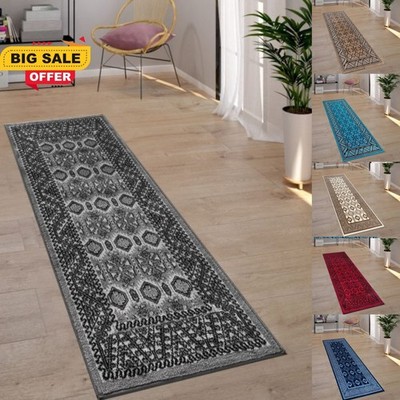 Langer Flurläufer Teppich Groß Traditioneller Teppich Indoor Türmatte Outdoor Terrassenteppich