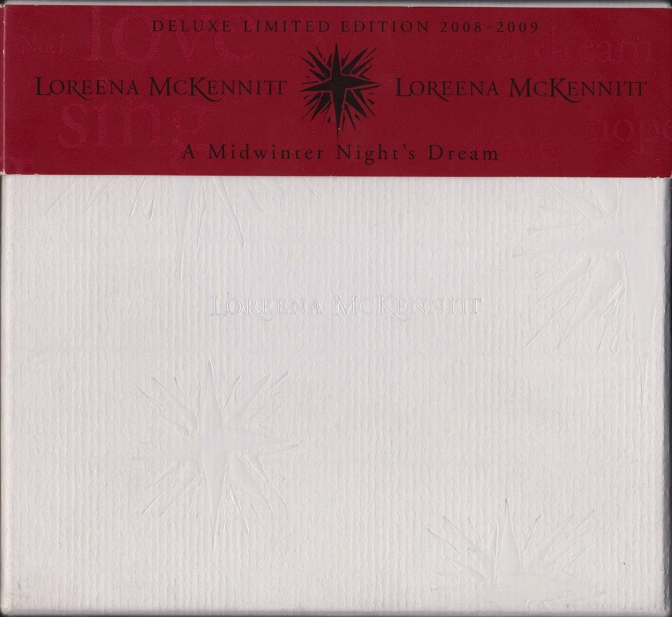LOREENA MCKENNITT ''A MID WINTER NIGHT'S DREAM'' Deluxe Ltd бокс-сет 2 компакт-диска редактирование - Изображение 2 из 4