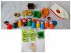 Vintage Toys Fisher Price Little People/Playmobil/Weebles, Lot of 21, figures