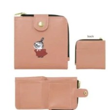 Moomin Little My Slim Wallet Synthetic Leather 100x100mm New Unused