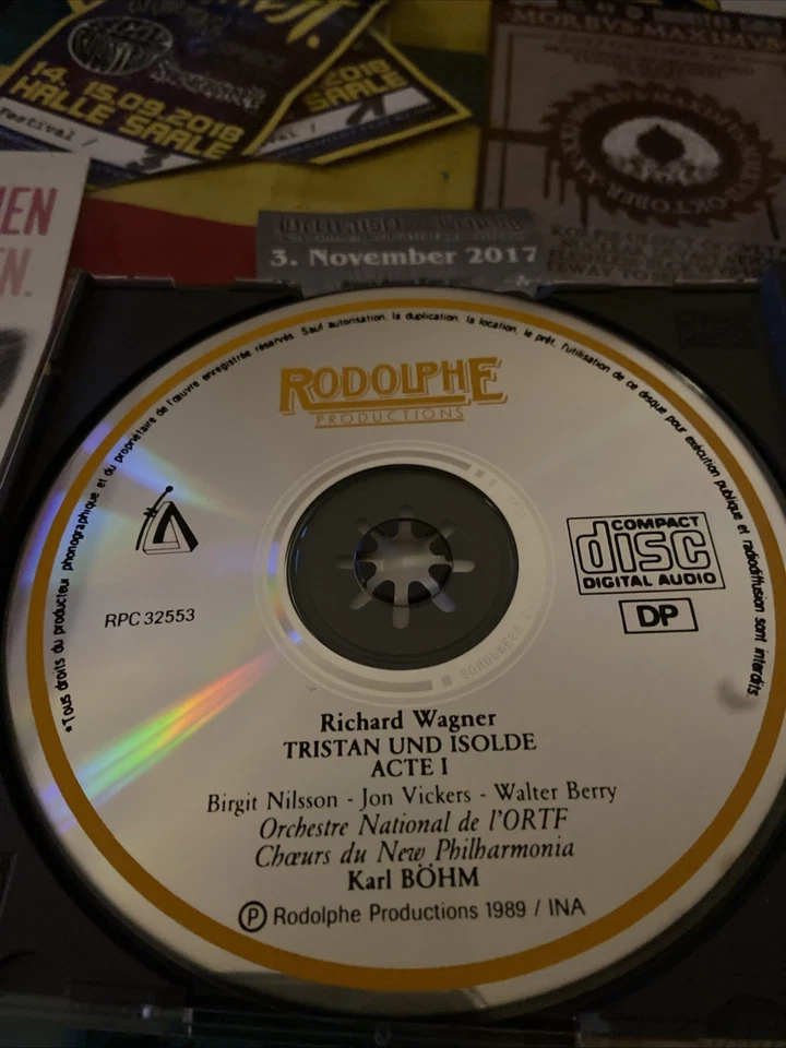 Wagner - Tristan und Isolde 3 CD Set ; Rodolphe Prod. , NM & audiophil - Bild 3 von 4