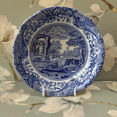 Spode Blue Italian 16.5 cm Cereal Bowl -black backstamp- 1st quality - Image 1 of 4